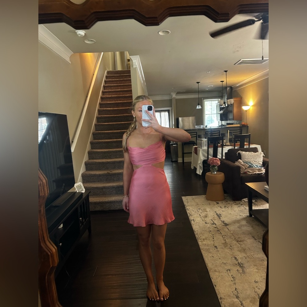Pink Mini Dress